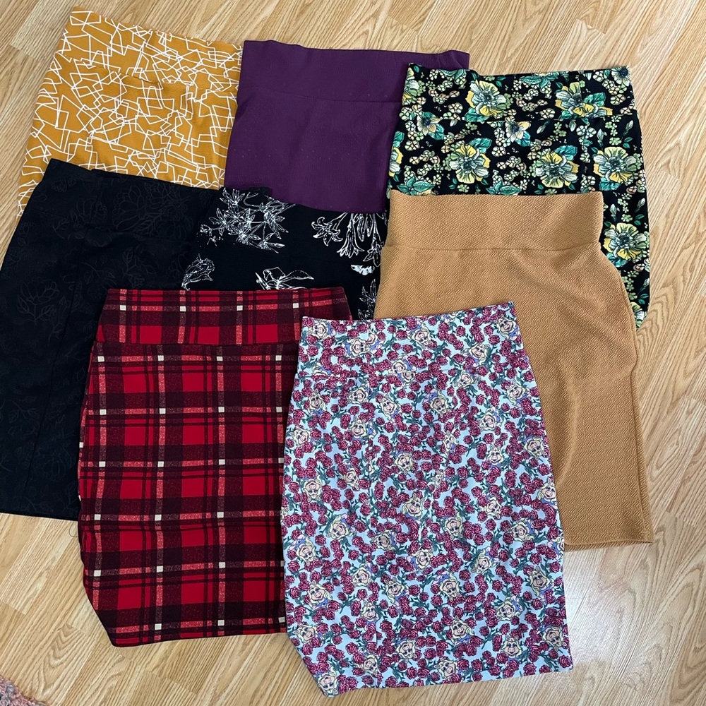 Lularoe Cassie skirt bundle